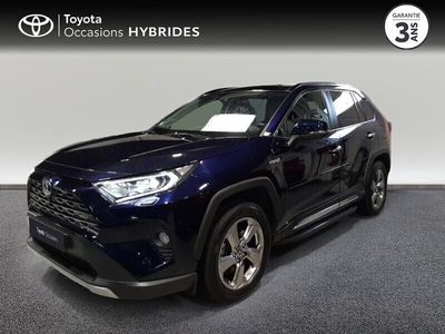 Bleue Occasion 2020 Toyota RAV4 Hybrid Lounge SUV | 40 890 €