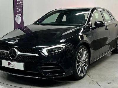 Noir Occasion 2021 Mercedes A250 AMG line Berline | 27 999 € (Prix juste)
