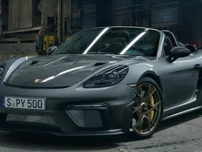 Nouvelle Porsche 718 Spyder 500 ch (367 kW) 2025 Gris Cabriolet