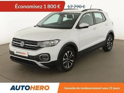 Blanc Occasion 2020 VW T-Cross United SUV | 15 990 € (Prix juste)