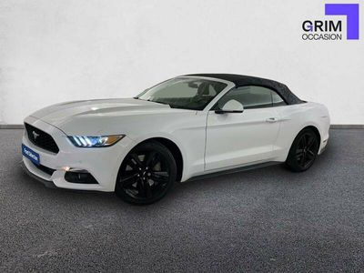 occasion Ford Mustang MUSTANG CONVERTIBLE 2016 - Gris -Convertible 2.3 EcoBoost 317