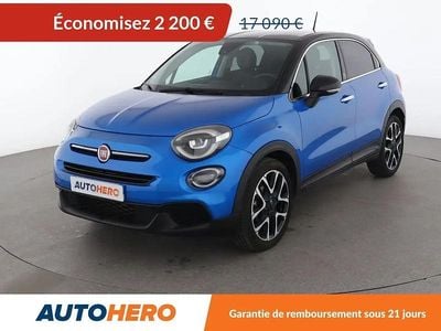 Bleu Occasion 2021 Fiat 500X SUV | 14 890 € (Prix juste)