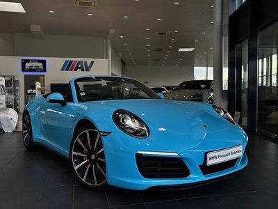 Bleu Occasion 2016 Porsche 911 Carrera 4S Cabriolet Cabriolet | 93 990 € (Super prix)