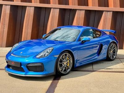 Bleu Occasion 2015 Porsche Cayman GT4 Chrono Coupé | 94 990 € (Prix cher)