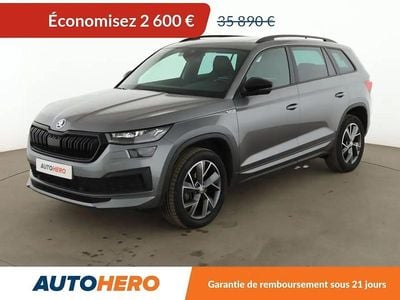 Occasion Skoda Kodiaq SportLine 150 ch (110 kW) 2023 Gris SUV