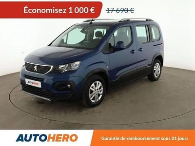 Occasion Peugeot Rifter Allure 131 ch (96 kW) 2018 Bleu Monospace