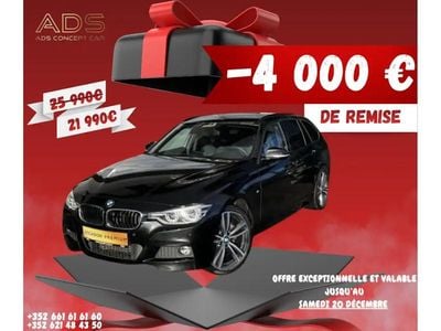 Noir Occasion 2017 BMW 330 Sport Line Break | 21 990 € (Prix juste)