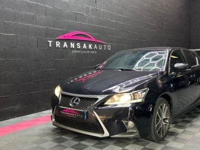 Noir Occasion 2016 Lexus CT200h Sport Line Berline | 12 990 €