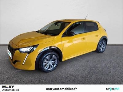Occasion Peugeot e-208 Style 100 kW (136 ch) 2022 Jaune Citadine