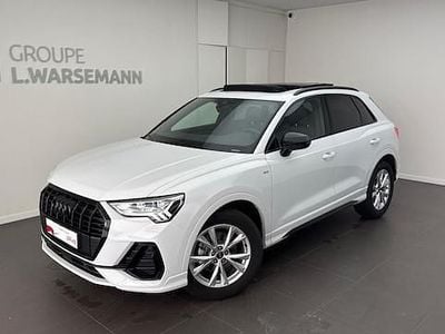 Blanc glacier métallisé Occasion 2025 Audi Q3 S-line plus SUV | 43 690 € (Prix juste)