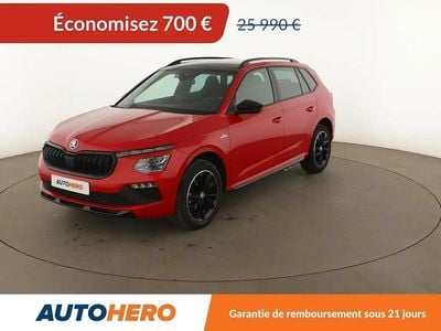 Occasion Skoda Kamiq Monte Carlo 150 ch (110 kW) 2024 Rouge SUV
