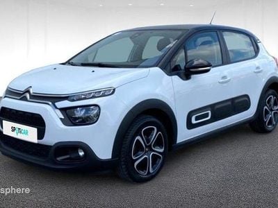 Blanc Occasion 2021 Citroën C3 Feel Citadine | 10 980 € (Prix juste)