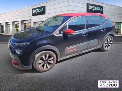 Noir Occasion 2020 Citroën C3 PureTech Citadine | 13 590 € (Prix juste)