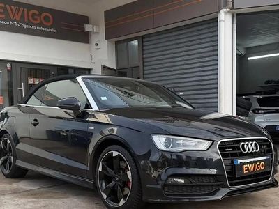 Noir Occasion 2015 Audi A3 Cabriolet S-Line Cabriolet | 17 990 €