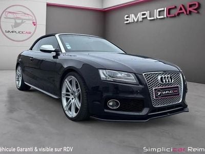 Noir Occasion 2011 Audi S5 Cabriolet Cabriolet | 23 480 €