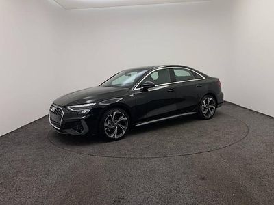 Noir mythe métallisé Occasion 2024 Audi A3 S-Line Berline | 36 900 € (Prix assez cher)