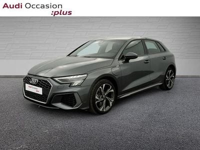 Gris daytona nacré Occasion 2023 Audi A3 Sportback e-tron S-Line Citadine | 32 690 € (Prix juste)