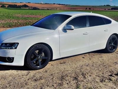 Blanc Occasion 2010 Audi A5 Sportback S-line plus Citadine | 10 500 €