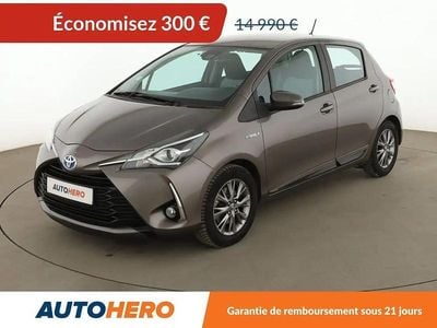 Gris Occasion 2018 Toyota Yaris Hybrid Citadine | 14 690 € (Bon prix)