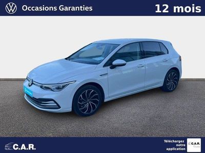 Blanc Occasion 2024 VW Golf VIII Style Berline | 29 990 € (Prix assez cher)