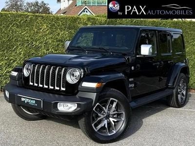 Noir Occasion 2021 Jeep Wrangler Overland SUV | 55 900 € (Prix juste)
