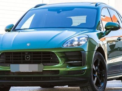 occasion Porsche Macan 2.0l Vert Mamba * Sport Design * Carbone * Toit Pano * Caméra Panoramique * Garantie