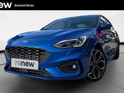 Bleu Occasion 2019 Ford Focus ST-Line Berline | 14 390 € (Prix assez cher)