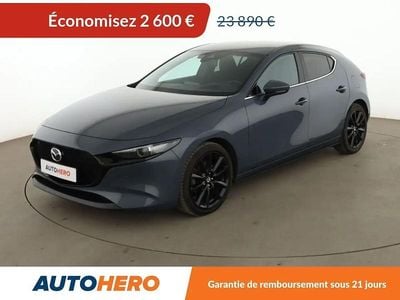 Occasion Mazda 3 Sports-Line 186 ch (136 kW) 2021 Gris Berline