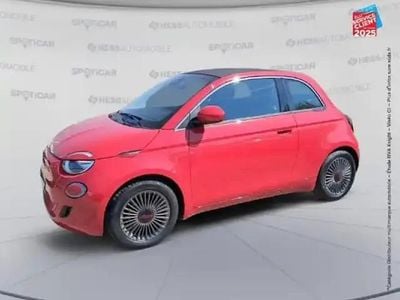 Red by (red) pastel Occasion 2022 Fiat 500C Red Cabriolet | 12 999 €