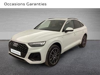 Blanc glacier métallisé Occasion 2021 Audi Q5 S-Line SUV | 45 890 € (Prix cher)