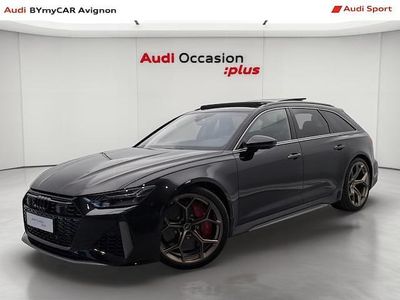 Noir mythe métallisé Occasion 2024 Audi RS6 Performance Break | 164 900 €