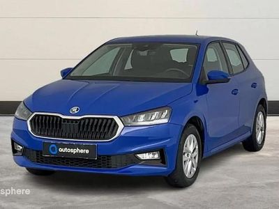 Bleu Occasion 2022 Skoda Fabia Ambition Berline | 14 490 € (Prix juste)