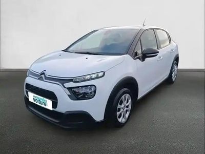 Blanc Occasion 2022 Citroën C3 Feel Citadine | 11 990 € (Prix juste)