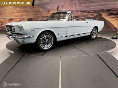 Bleu Occasion 1966 Ford Mustang Cabriolet | 68 500 €