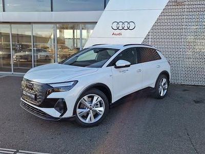 Blanc glacier métallisé Occasion 2025 Audi Q4 e-tron S-Line SUV | 55 990 €