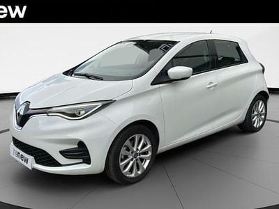 Blanc Occasion 2020 Renault Zoe Zen Citadine | 8 490 € (Bon prix)