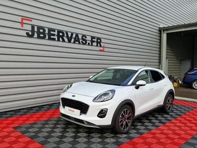 Blanc Occasion 2022 Ford Puma Titanium SUV | 16 590 € (Prix juste)