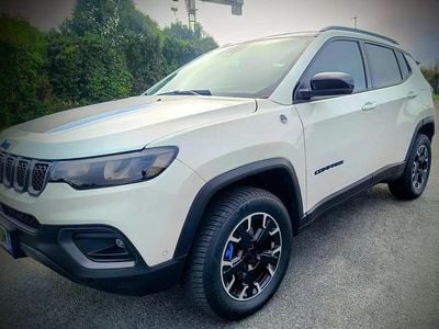 Occasion Jeep Compass Trailhawk 241 ch (177 kW) 2022 Blanc SUV