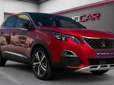 Rouge Occasion 2018 Peugeot 3008 GT-line | 13 980 € (Bon prix)
