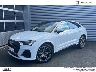 Blanc glacier métallisé Occasion 2022 Audi Q3 Sportback S-Line SUV | 32 900 € (Prix juste)