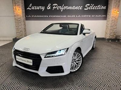 Blanc Occasion 2016 Audi TT Roadster S-Line Cabriolet | 27 990 €