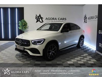 Blanc Occasion 2019 Mercedes GLC300 AMG line Coupé | 47 490 € (Prix assez cher)