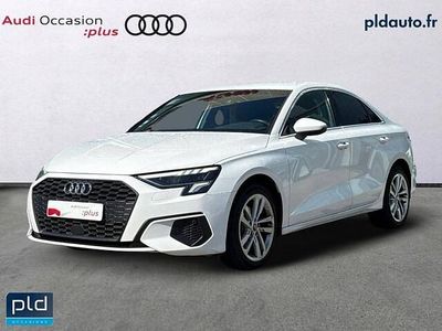 Blanc Occasion 2022 Audi A3 Business Berline | 25 990 € (Prix assez cher)