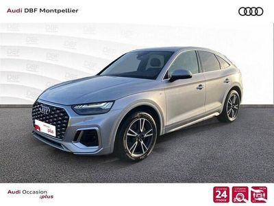Argent fleuret métallisé Occasion 2023 Audi Q5 Sportback S-Line SUV | 51 880 € (Prix juste)