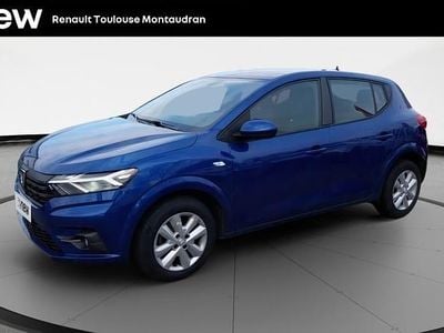 Occasion Dacia Sandero Comfort 101 ch (74 kW) 2022 Bleu Citadine
