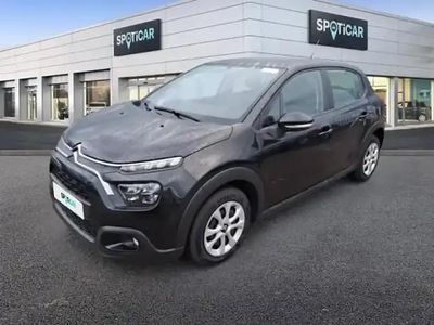 Noir perla nera (n) Occasion 2023 Citroën C3 Feel Berline | 11 999 € (Prix juste)