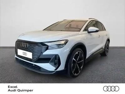 Occasion Audi Q4 e-tron S-Line 210 kW (286 ch) 2024 Blanc SUV