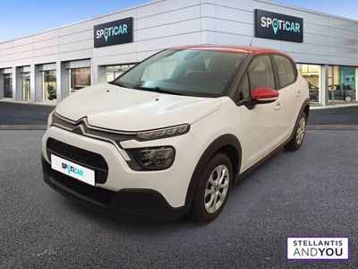 Blanc Occasion 2021 Citroën C3 Feel Citadine | 9 988 € (Prix juste)