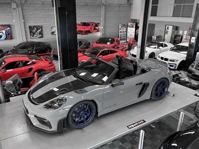 Occasion Porsche 718 Spyder 500 ch (367 kW) 2025 Gris Cabriolet