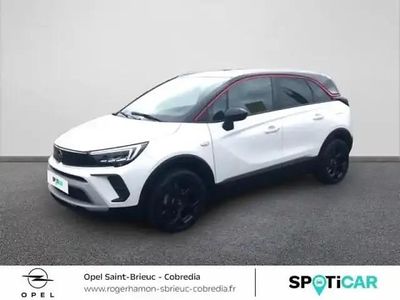 Blanc jade/toit noir Occasion 2021 Opel Crossland GS Line SUV | 12 890 € (Prix juste)